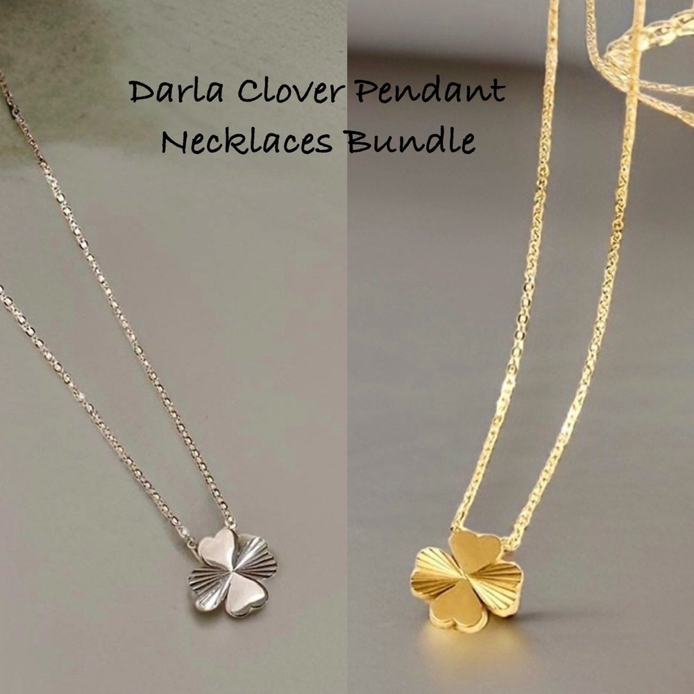 Darla Clover Necklace Pendant Bundle